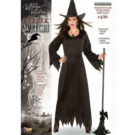 Black magic witch vostume
